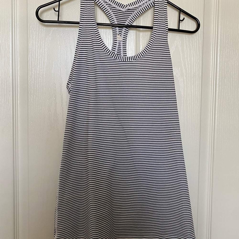 Striped lululemon tank